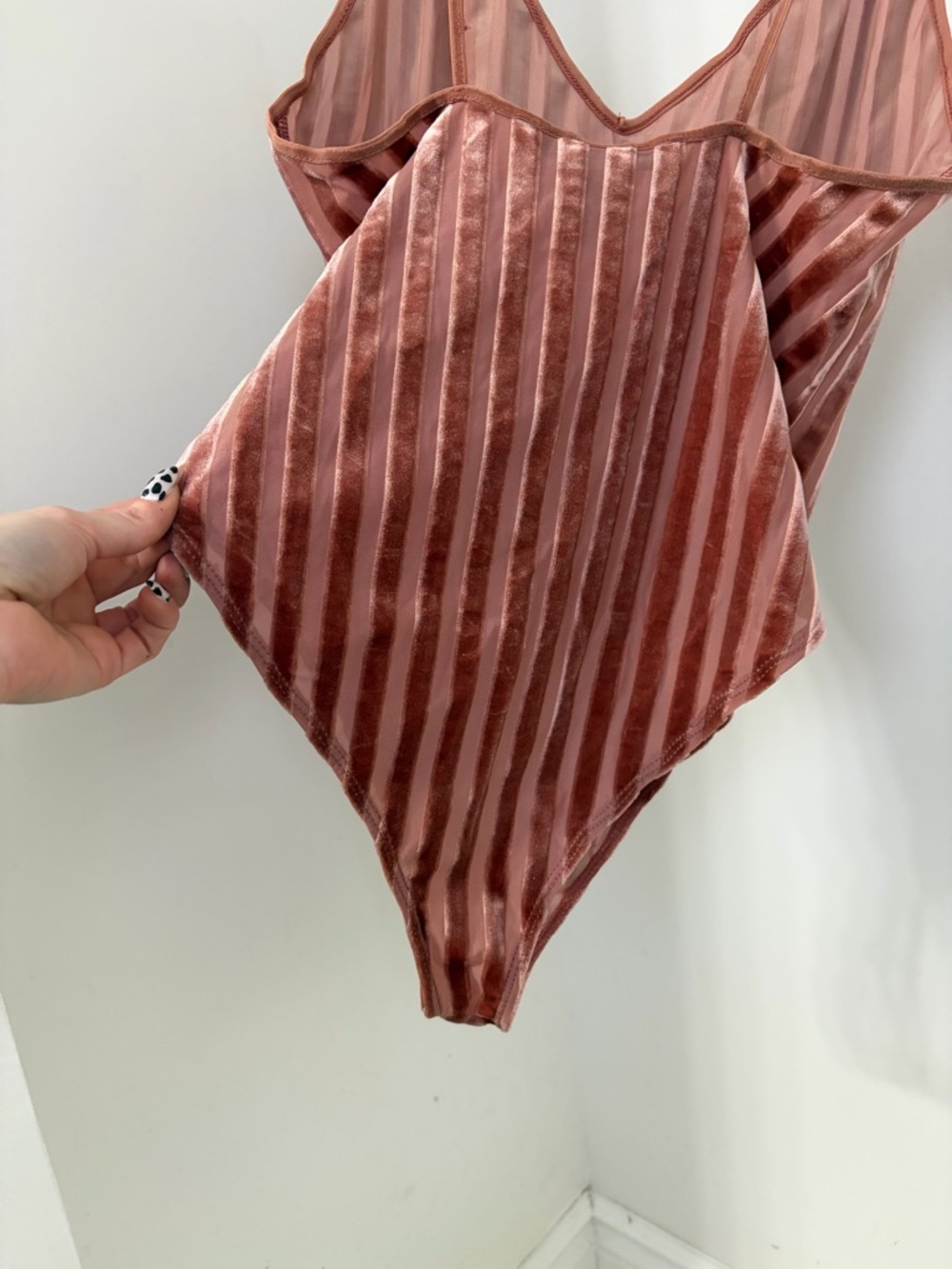 Forever 21 Blush Pink Striped Top - Picture 5 of 6